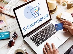 Ecran d'ordinateur portable affichant une plateforme e-commerce créée par l'agence web Becom'in Conception-plateforme-e-commerce-Becom'in-Caen